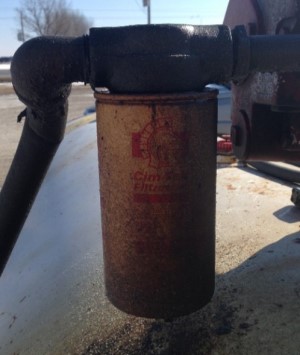 old fuel filter