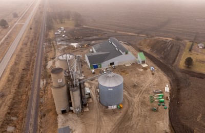 Evergreen FS Fertilizer Terminal Aerial View